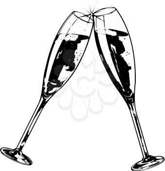 Toasting Clipart