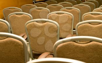 Before Meeting - Chairs in the conference hall 