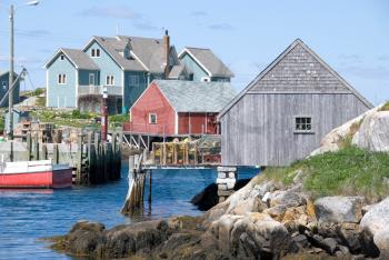 Royalty Free Photo of Peggy's Cove