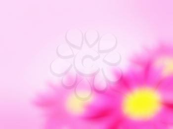 abstract delicate flowers pink background