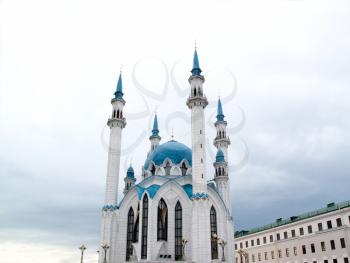 the Kul Sharif mosque, Kazan, Russia, Republic of Tatarstan                               