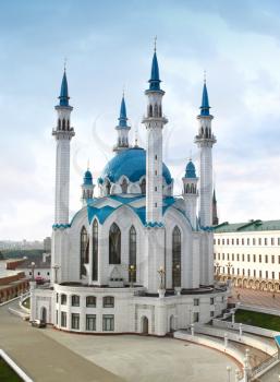 the Kul Sharif mosque, Kazan, Russia, Republic of Tatarstan                                   