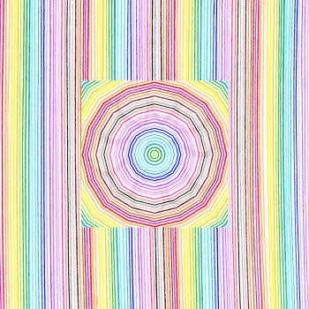 Abstract background with bright color lines pattern