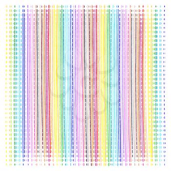Abstract background with bright vertical dotted color lines
