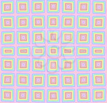 Abstract background with bright color checkered pattern