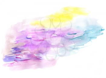 Abstract watercolor background for design