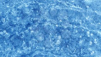 Texture of natural blue ice surface