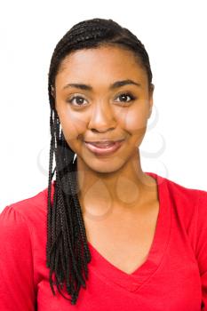 Royalty Free Photo of an African American Girl Model