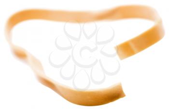 Royalty Free Photo of a Piece of Ribbon Pasta