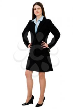 Royalty Free Photo of a Young Businesswoman