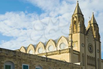 Low angle view of a church, Balluta Church, Malta