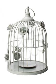 Close-up of a birdcage