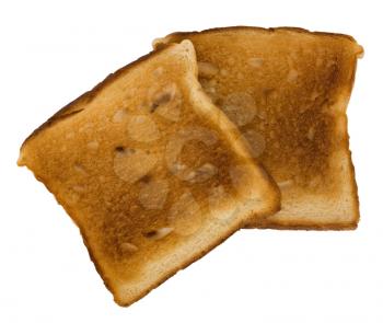 Close-up of toasts