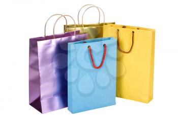 Close-up of shopping bags