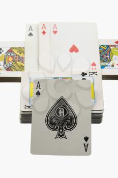 Ace of spade on other cards