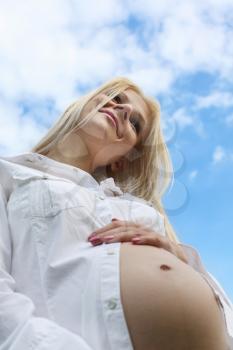 Mother-to-be Stock Photo