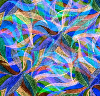 Abstract color pencil draw background