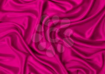 Beautiful silk material as the basic background