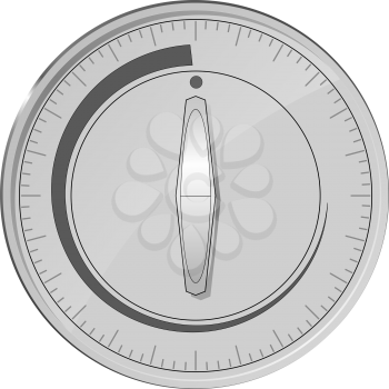 Royalty Free Clipart Image of a Timer Switch