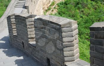 Bricks of Great Wall as a background