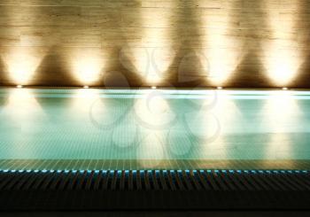 Royalty Free Photo of an Indoor Swimming Pool