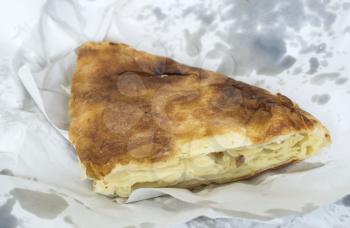 Royalty Free Photo of a Burek With Meat