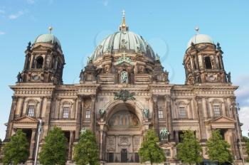 Berliner Dom meaning Berlin Cathedral church in Berlin, Germany