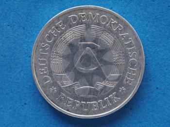 Vintage withdrawn DDR (German Democratic Republic, aka East Germany) coin