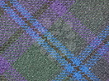 Tartan fabric texture useful as a background