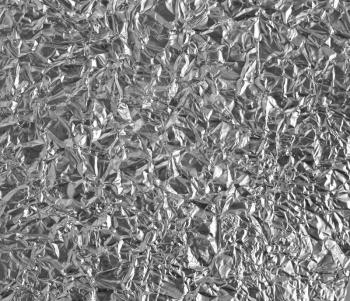 Tin aluminium metal sheet foil background