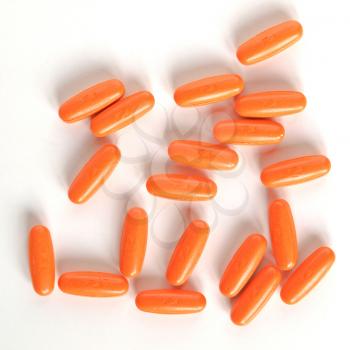 Detail of range of medical pharmaceutical pills