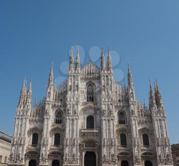 Duomo di Milano (meaning Milan Cathedral) church in Milan, Italy