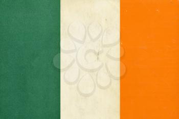 The Irish national flag of Ireland, Europe