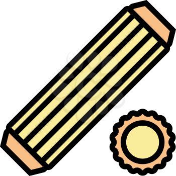 dowel screw color icon vector. dowel screw sign. isolated symbol illustration