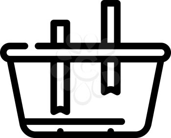 lunchbox constructor line icon vector. lunchbox constructor sign. isolated contour symbol black illustration