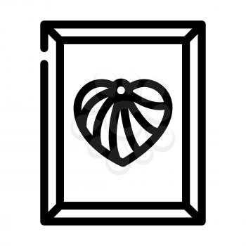 string art line icon vector. string art sign. isolated contour symbol black illustration