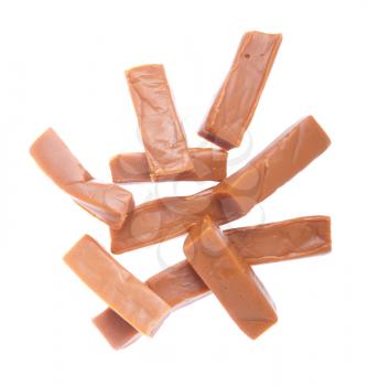 Royalty Free Photo of Caramel Pieces