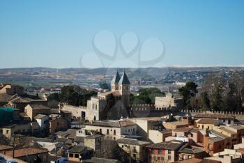 Royalty Free Photo of the Landscape of Toledo, Spain