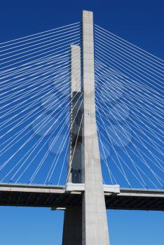 Royalty Free Photo of Vasco da Gama Bridge in Lisbon, Portugal
