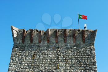 Royalty Free Photo of the Ourm Castle near Ftima, Portugal