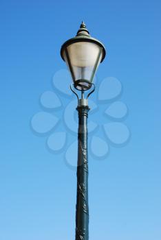 Royalty Free Photo of an Old Vintage Lamppost