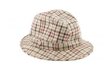 Royalty Free Photo of a Checkered Hat
