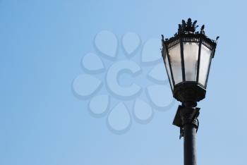 Royalty Free Photo of an Old Vintage Lamppost 