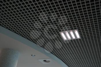 Royalty Free Photo of the Ceiling at an Airport