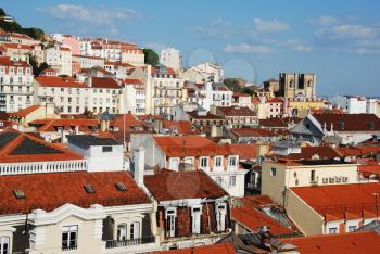Royalty Free Photo of a Cityscape View of Portugal