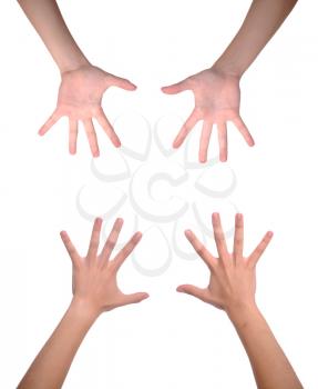 Royalty Free Photo of Hands