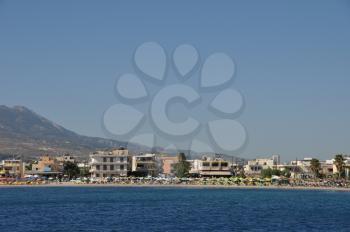 Royalty Free Photo of View of Beaches in Kos, Greece