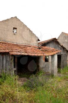 Royalty Free Photo of an Abandoned House