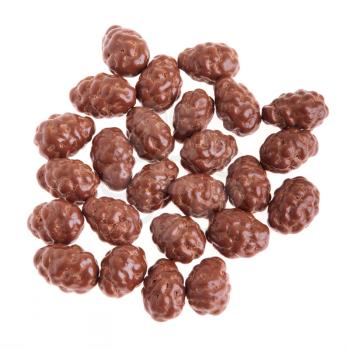 Royalty Free Photo of Chocolate Coated Almonds