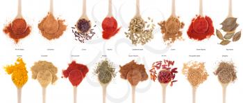 Royalty Free Photo of a Collection of Spices
